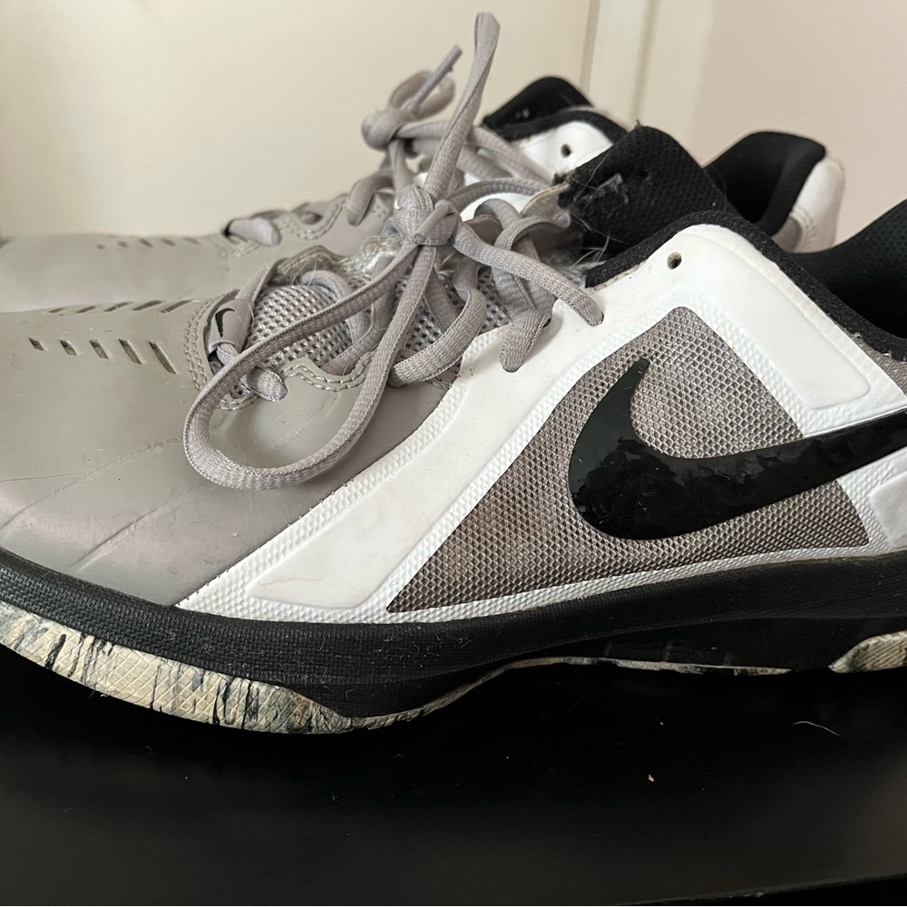 Nike Gray and Black Athletic Training Shoes